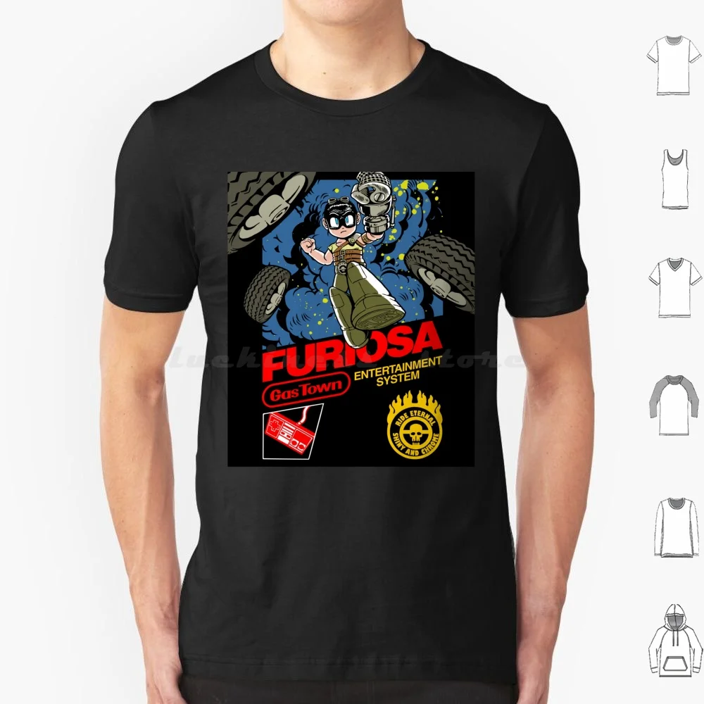 Gas Town T Shirt Cotton Men Women DIY Print Movies Classics Mad Fury Game Video Games Mega Joystick