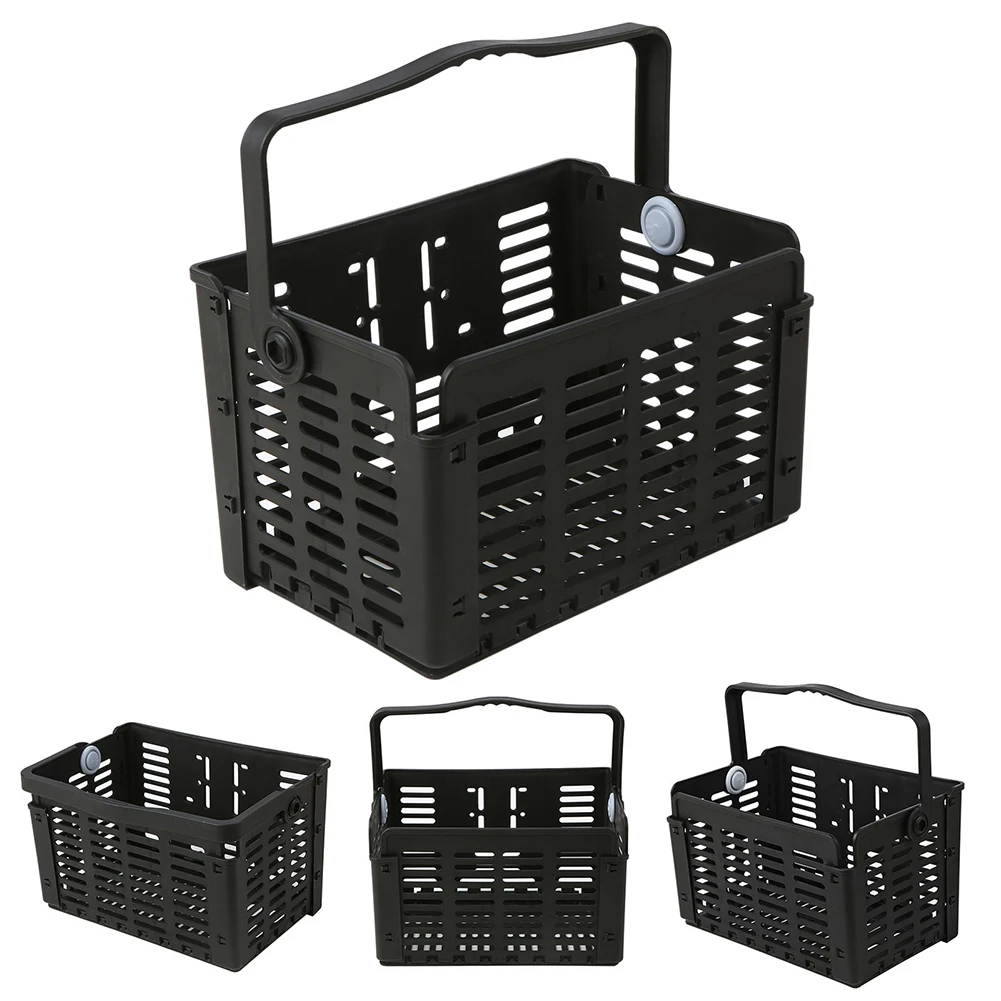 

Handlebar Basket Easy Install Collapsible Bicycle Storage Folding Bike Front Basket for Adult Women/Men Carrying Dogs Pets Fruit