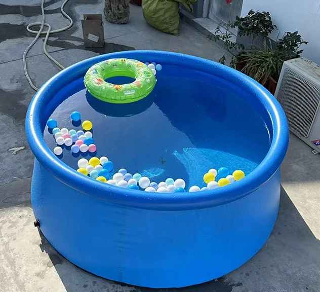 

2025 Summer New Design Outdoor Durable PVC Inflatable Pool Portable Children's Swimming Water Pool