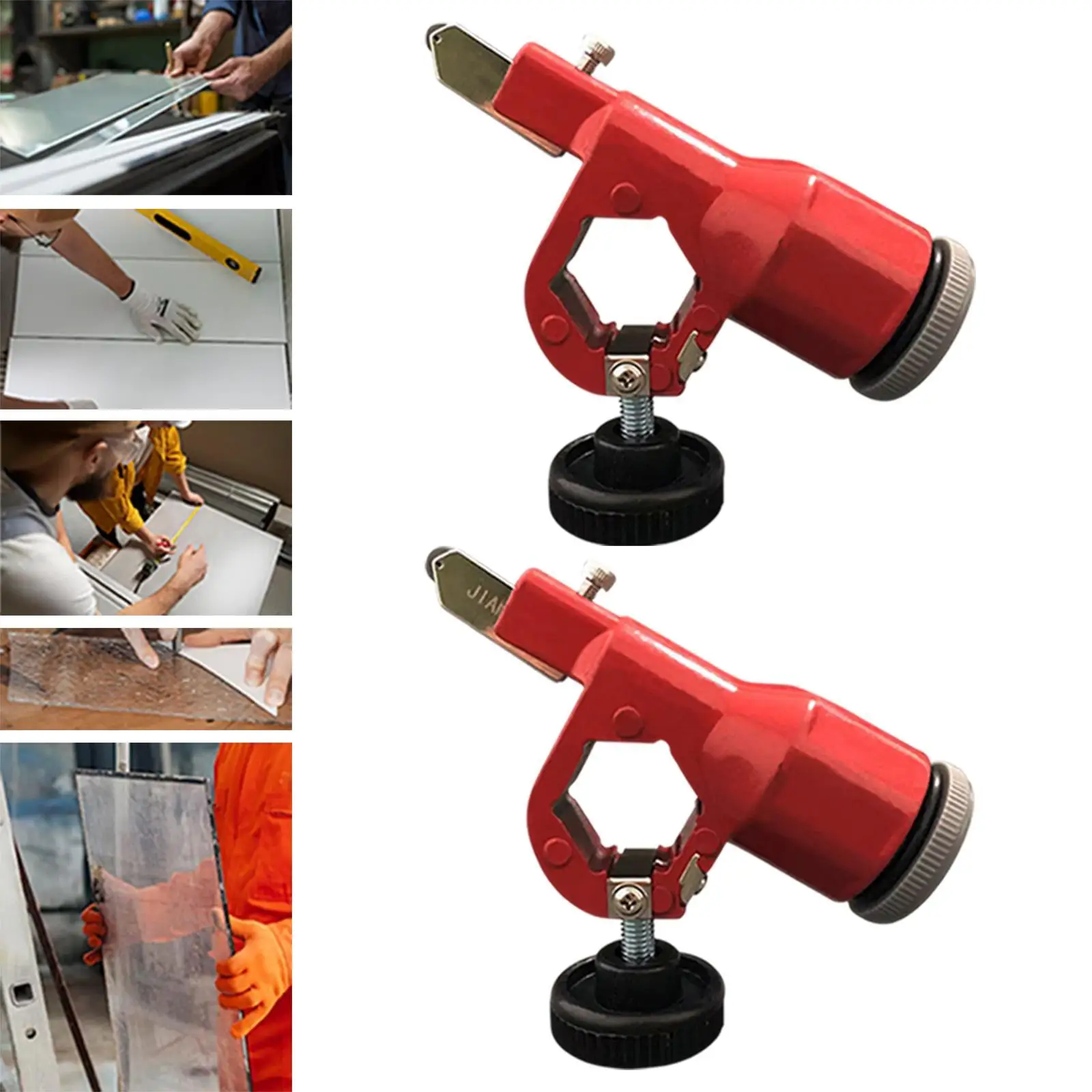 

Glass Cutter DIY Professional Hexagon Oil Container for Floor Tile Mirrors
