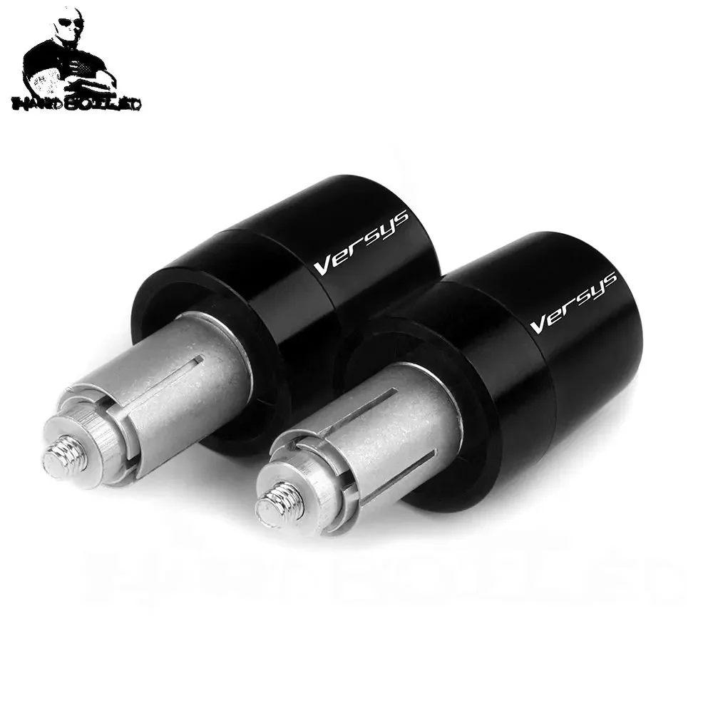 For Kawasaki Versys-X 250 300 Versys 650 1000 250x 300x New 2023 Motorcycle Handle Bar End Weight Handlebar Grips Cap Plug