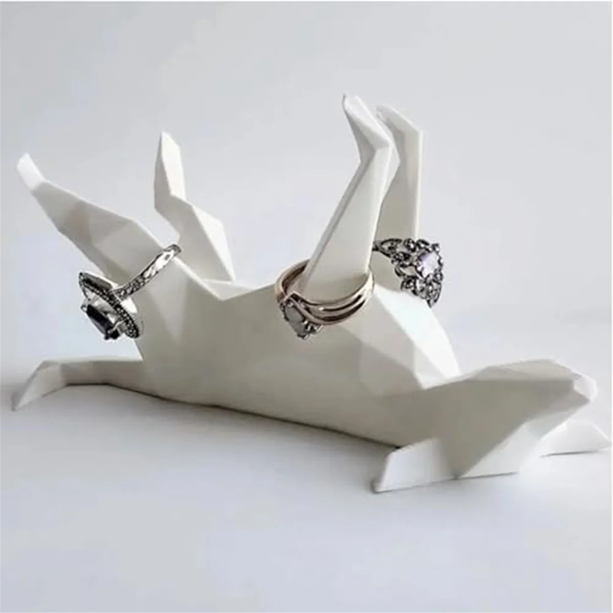 Dog Ring Holder,Luxury Adorable Dog Ring Holder, Dog Ring Holder Wedding Ring Stand, Perfect for Holding Small Jewelry A