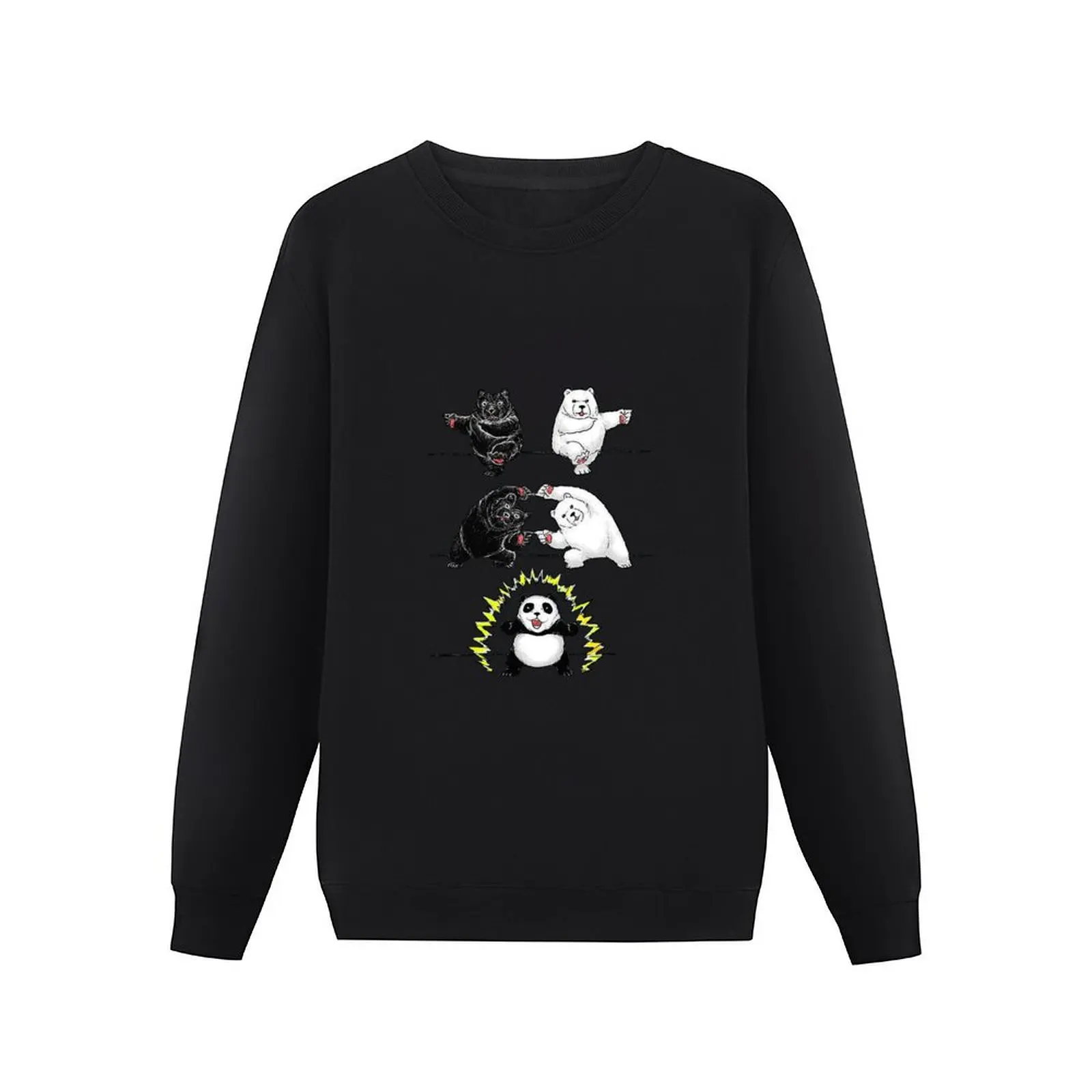 Panda Fusion Pullover Hoodie fashion men anime clothing autumn clothes winter clothes new hoodies and sweatshirts