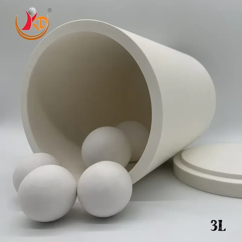 i 100ml Alumina Ball Mill Jar Premium Laboratory Aluminum Oxide Grinding Container