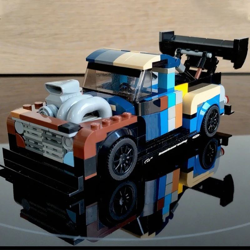 

335pcs MOC 1949 Fordes F1 Old Smokey City Champion Supercar Building Blocks Christmas Gift Challenging Assembly Project