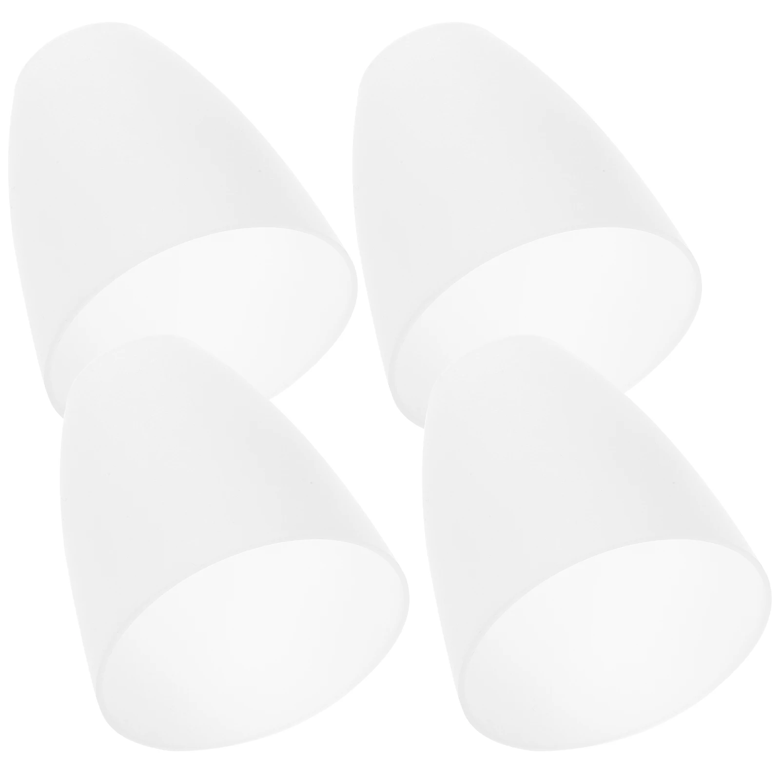 

4Pcs Plastic Lampshade Light Cover for Desk Lamp Table Lamp Shade Small Lampshades Replacement Lampshades Desk Lamps Lighting