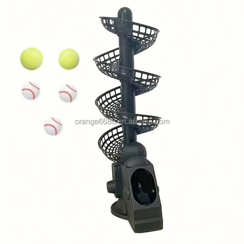 Tennis Pitching Machine Single With Catch Net Swing Practitioner Special Serve Machine For Multi-ball Training