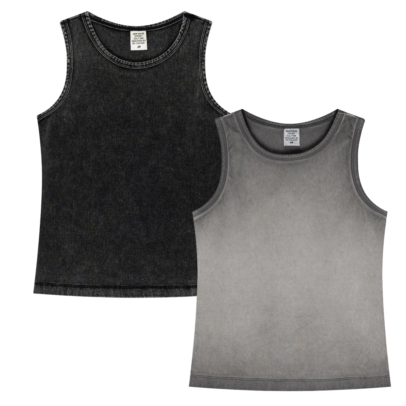 

Custom High Quality Summer Casual Women's Tank Tops Vintage Washed Heavyweight Sleeveless Vest