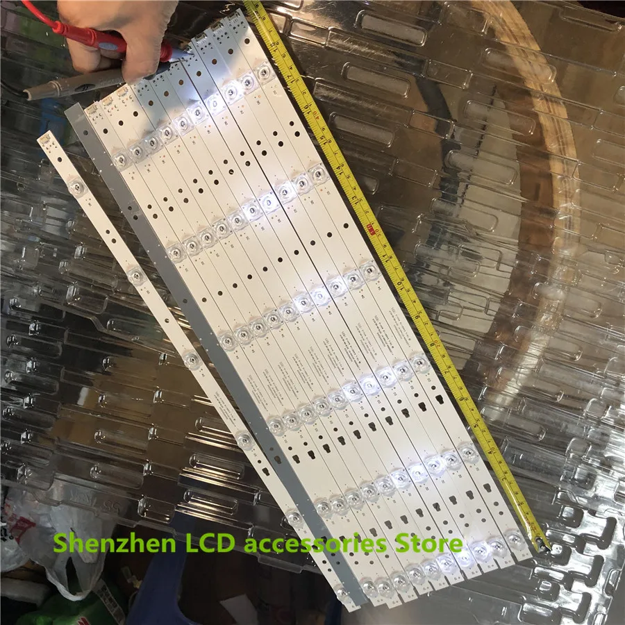 Ledバックライトストリップ6ランプのための50インチテレビ50A6 LE50U51Aライトバー30350006205 LED50D06-ZC14AG-01 100% 新