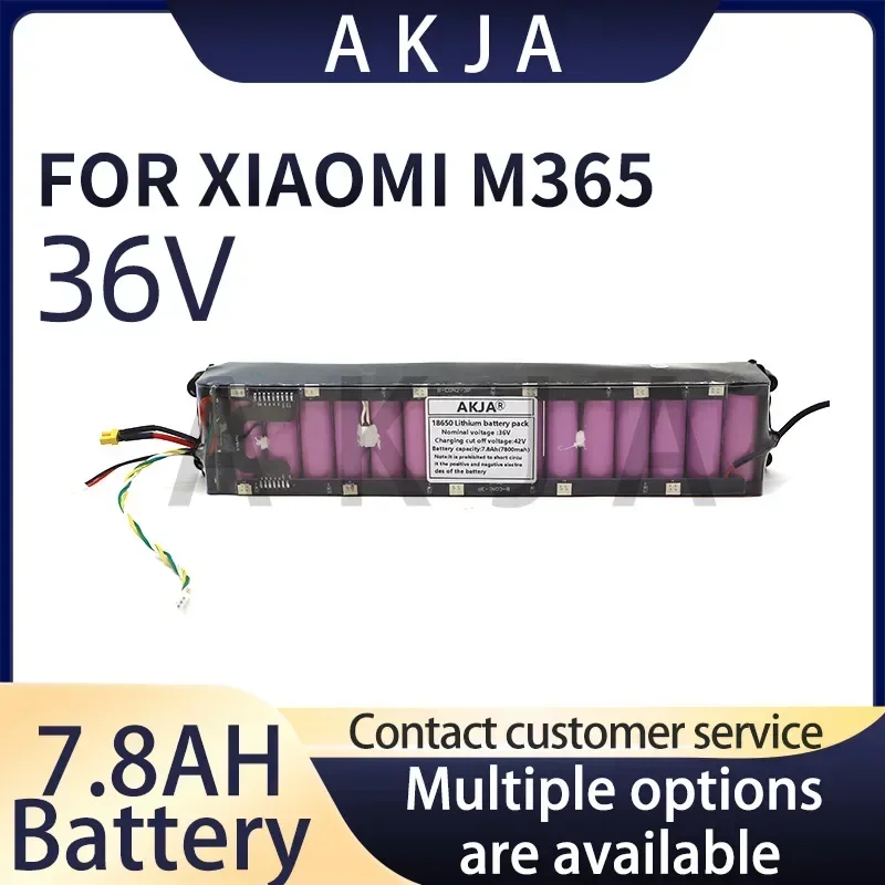 36V 7.8Ah battery ForXiaomi M365 Pro Special battery pack 36V battery 7800mAh Riding 40km BMS+Charger electric scooter