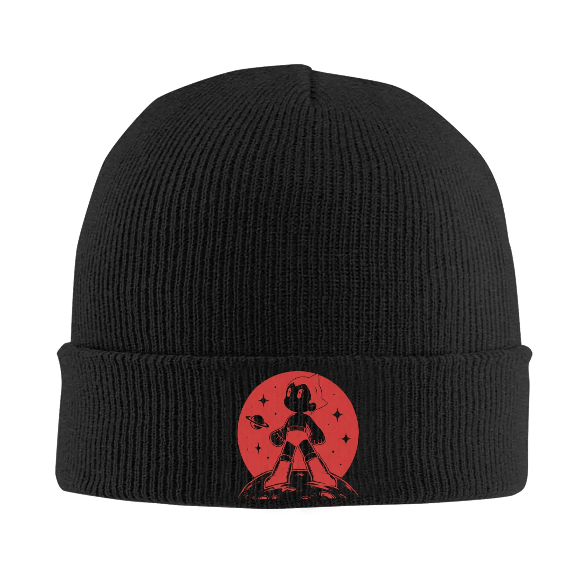Mighty Atom Knitted Caps Women's Men's Beanie Winter Hat Acrylic Astroboy Astro Boy Warm Cap