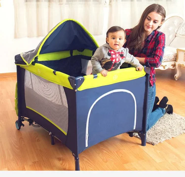 #Foldable Bedside Sleeper Baby Bed Cradle  Multifunctional Newborn Infant Baby Bassinet Next to Me Baby Planpen Crib Bed