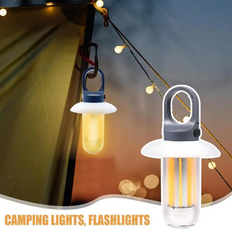 

Camping Lanterns Type-C Portable Lamp Multifunctional Electric Lanterns For Night Backpacking Outage Storm Tailgating Vehicle