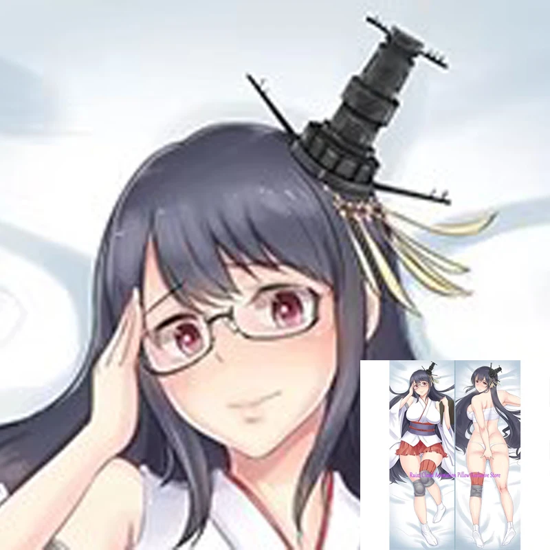 

Dakimakura Anime Pillow Cover Fusou Sided Print 2Way Cushion Bedding Gifts