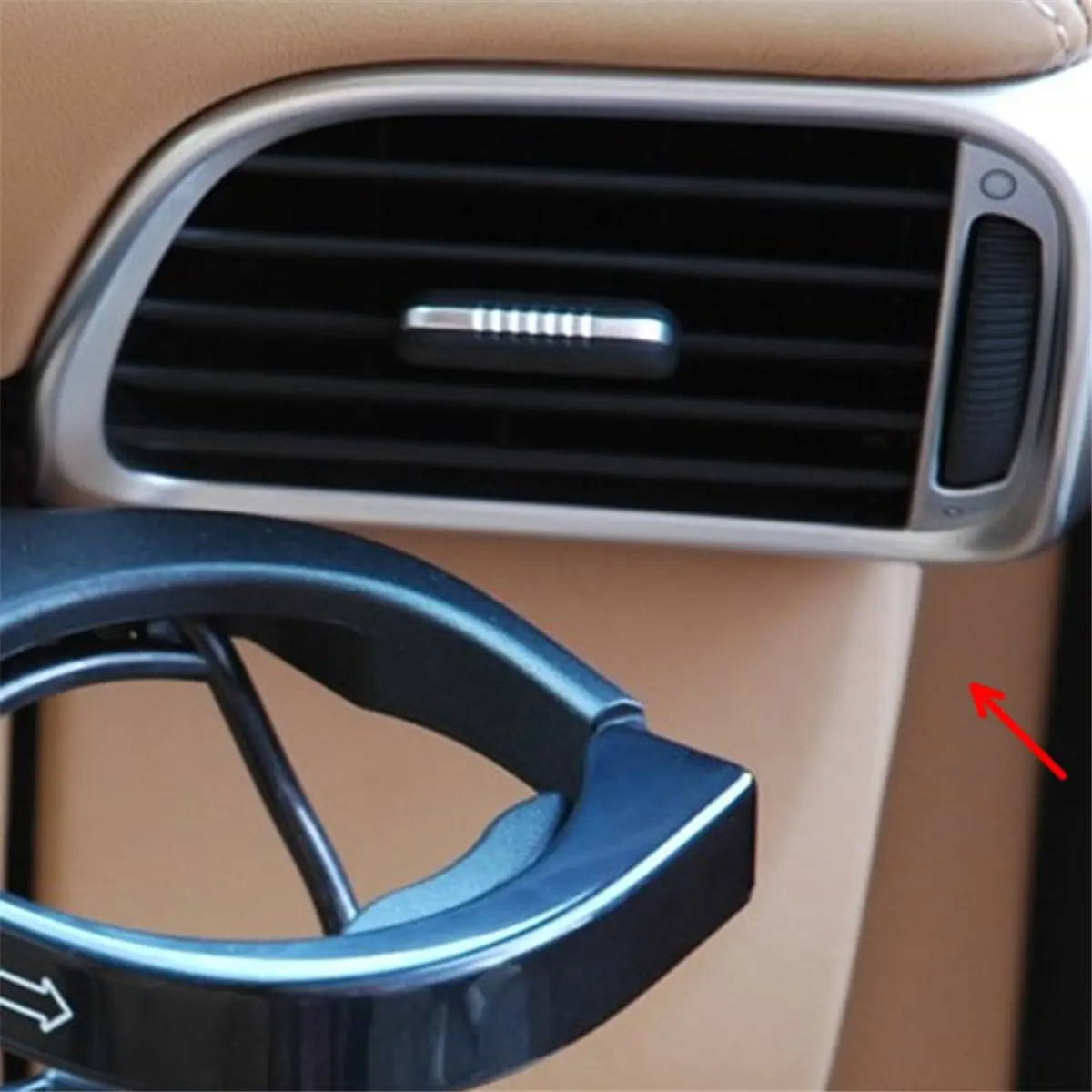 Super Sale Car Dashboard Right Air Conditioner Outlet Panel A/C Outlet Grille 99755213205 for Porsche Carrela Targa GT2 997
