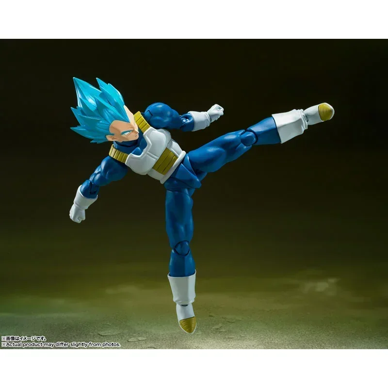 In Voorraad Bandai Dragon Ball Super S.H.Figuarts Super Saiyan God Super Saiyan Vegeta Saiyan Geen Hokori Figurals Brinquedos Speelgoed
