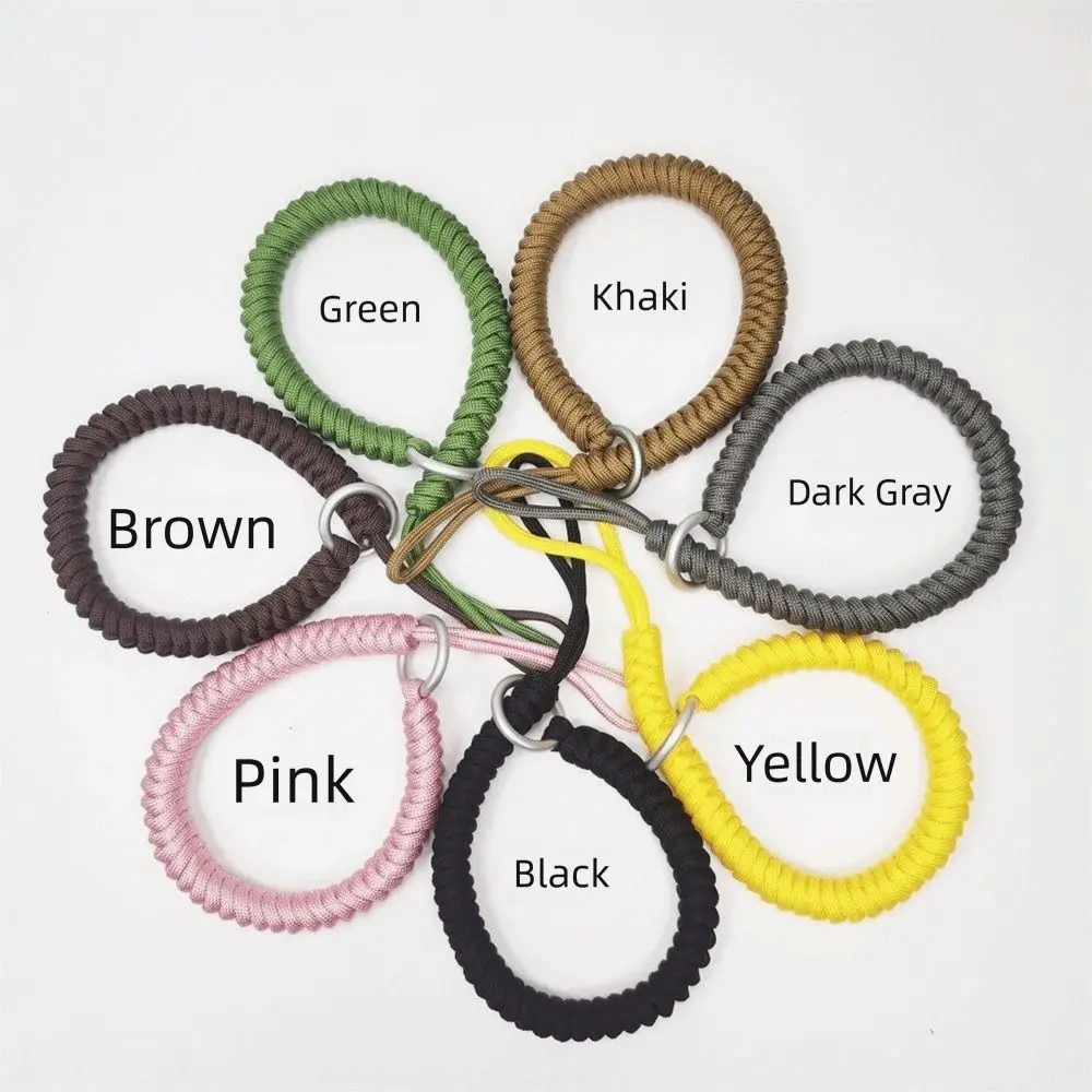 Portable Handmade Woven Mobile Phone Wristband Round Rope Anti-lost Mobile Phone Strap Mobile Phone Lanyard Accessories