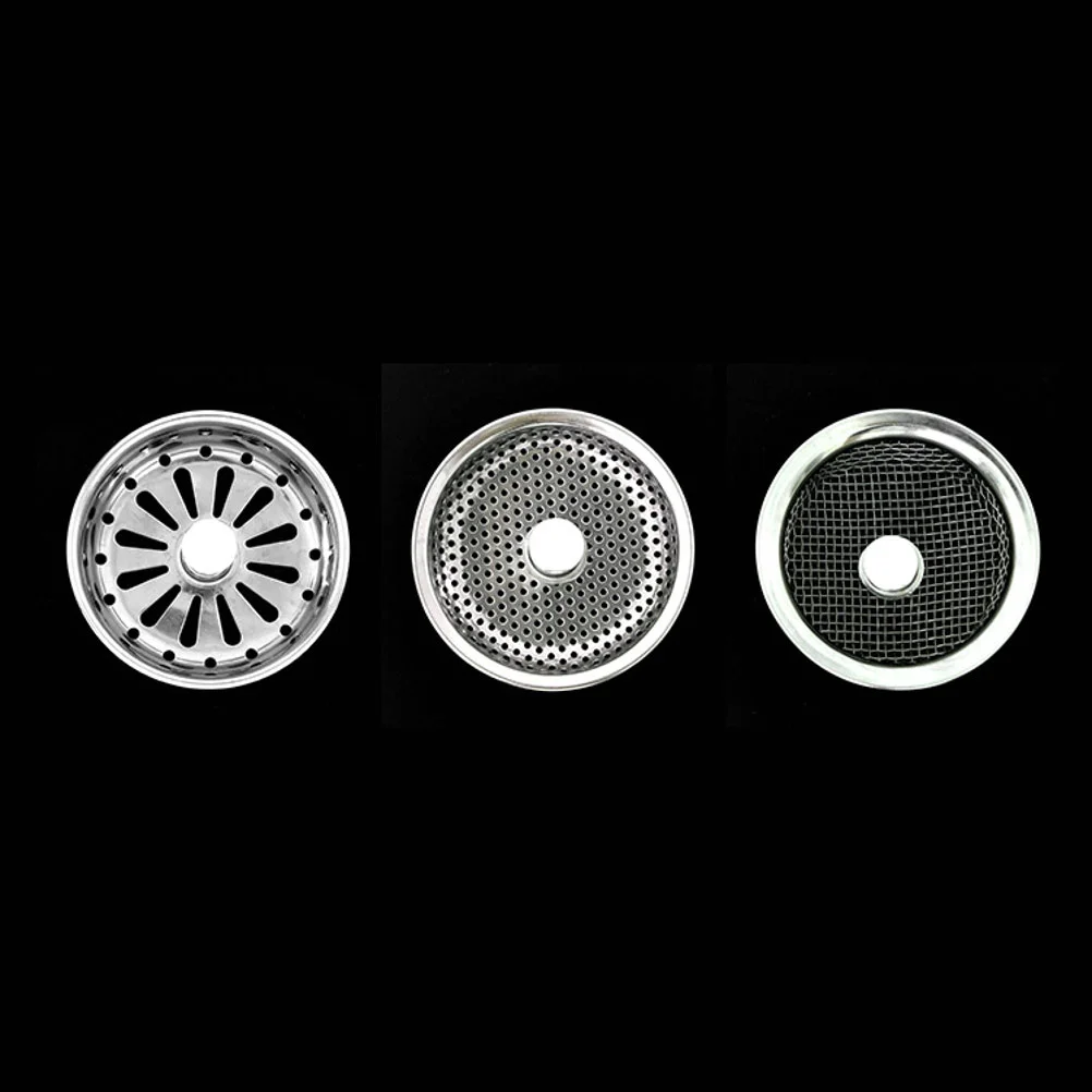 Stainless Steel Sink Strainer Sewer Mesh Holes Drain Filter Sink Garbage Filter Trap Strainer sink strainer mesh