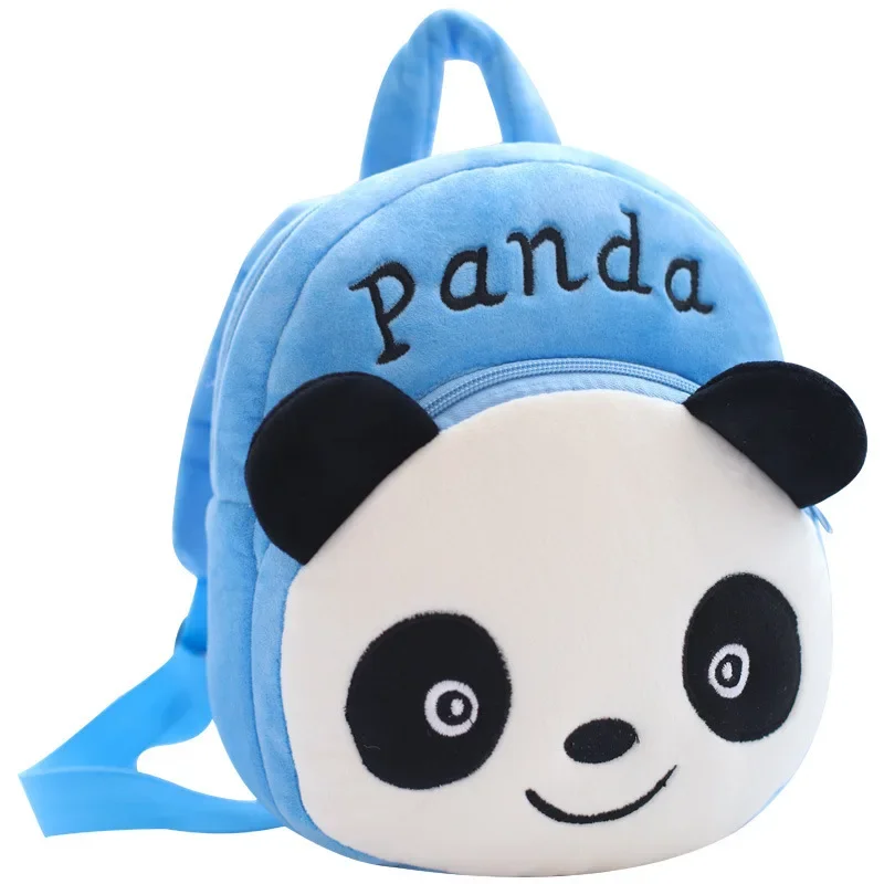 Mochila de pelúcia infantil pequena, criança, pré-escolar, bebê, sacola diária, bolsa de viagem, desenhos animados, 1-6 anos de idade