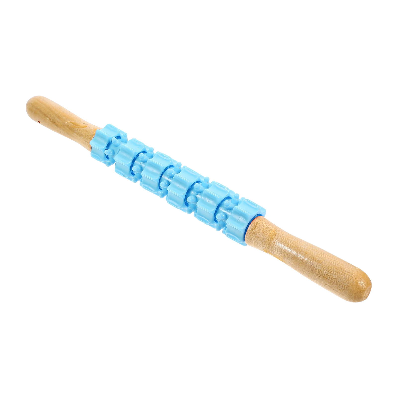 

Massage Stick Fitness Foam Roller Muscle Relaxation Tool Body Massage Roller Leg Slimming Stress Relief Durable Steel Core Pvc