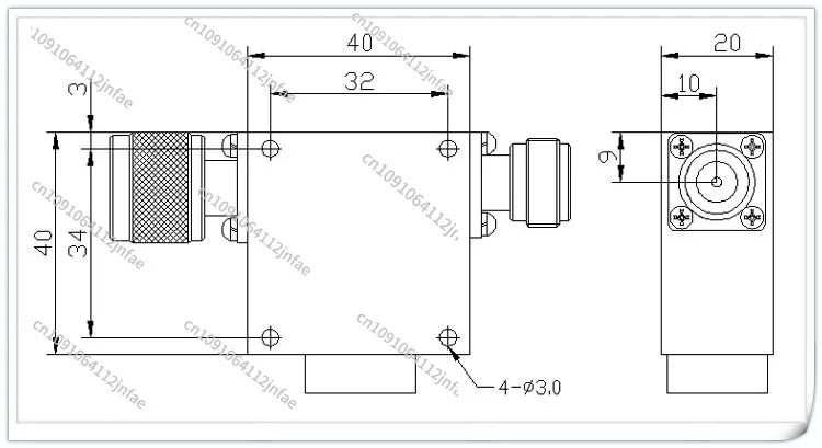 

Защитник — многодиапазонный радиочастотный изолятор для коаксиального оборудования, способный напрямую с дальностью действия от 300 МГц до 6 ГГц.