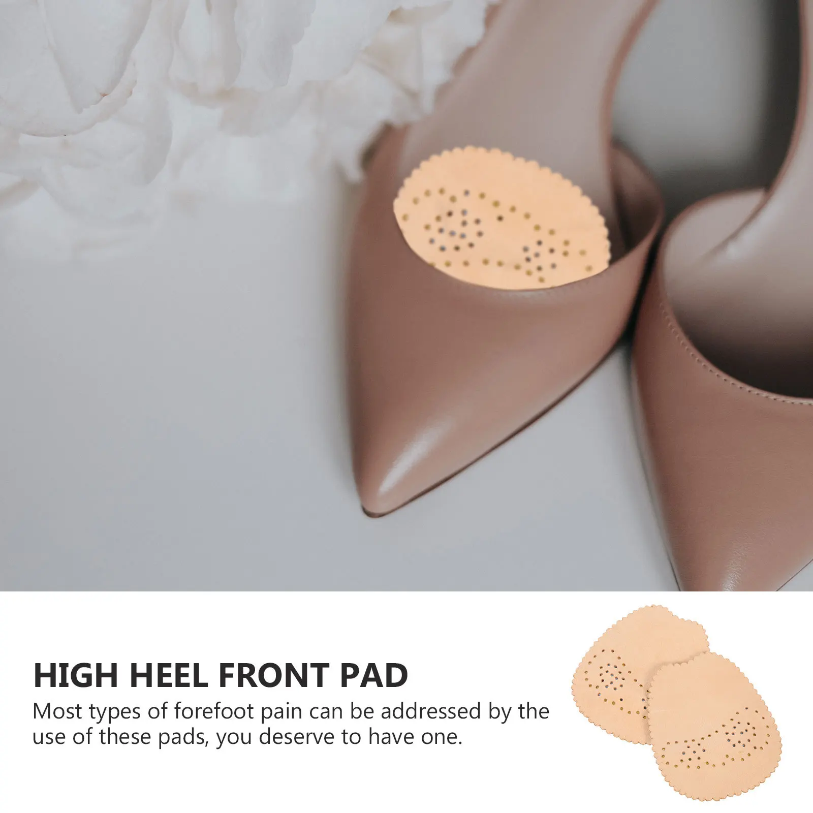 

Forefoot Pads For Women Nonslip High Heel Insoles Comfortable Half Pads Metatarsal Relief Shoe Inserts Foot Care Tools