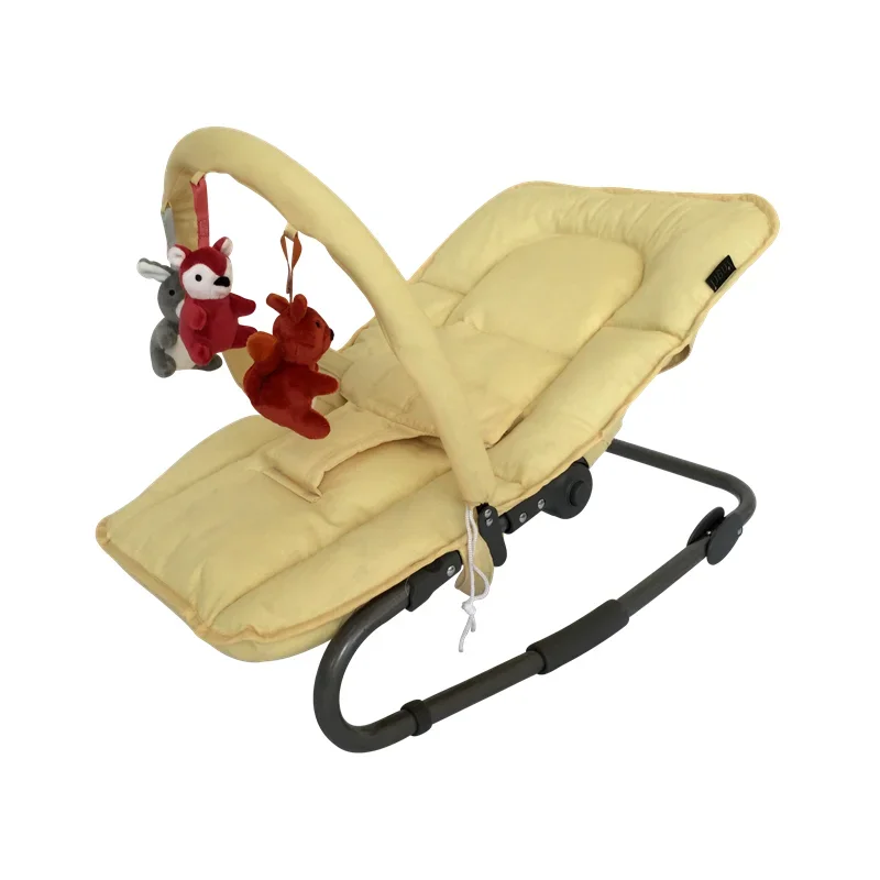 Comfortabele Verstelbare Baby Rocker Swing Met Speelgoed