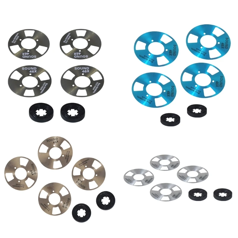 

Portable Metal Cassettes Reel to Reel Cassette Speaker Spare for Audiophiles
