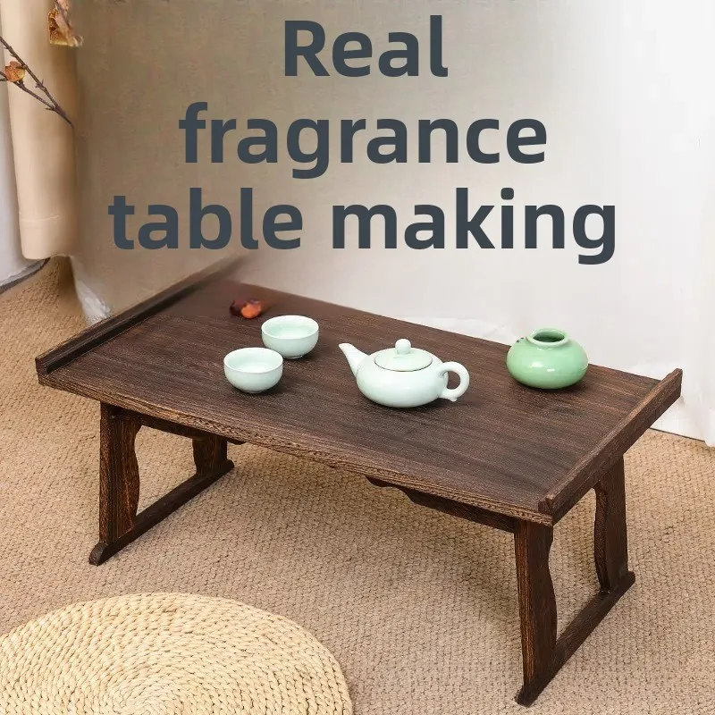 Coffee Tables Living Room Furniture Chinese Folding Low Tea Table Bay Window Kang Tatami Small Offering Calligraphy Studies Desk