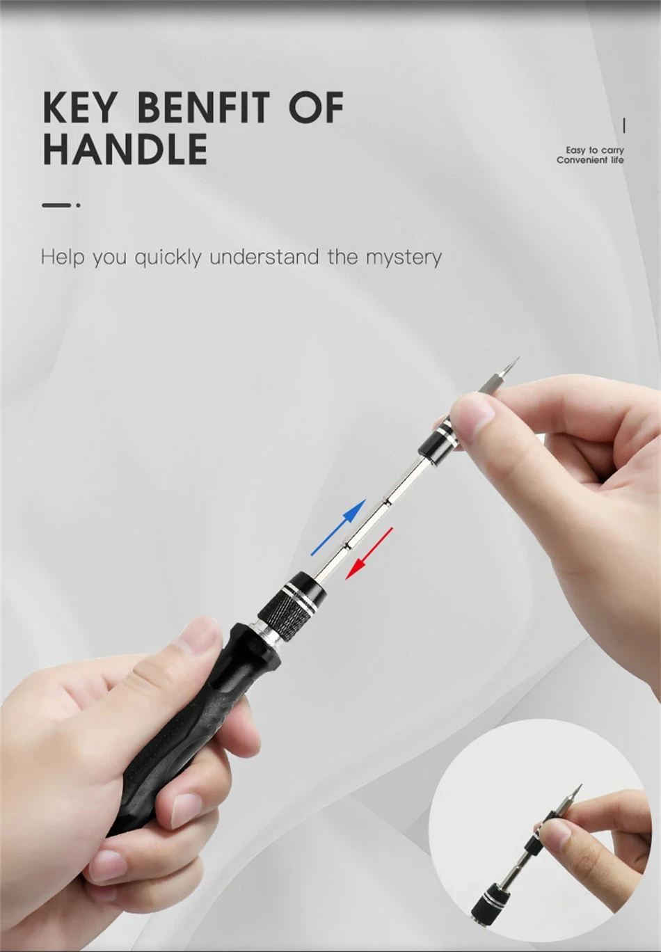 115-in-1 Precision Driver Set Magnetized Torx Hex Bits Multi-scene Repair Tool Kit for Mobile Phones Notebook PC Glasses Watch