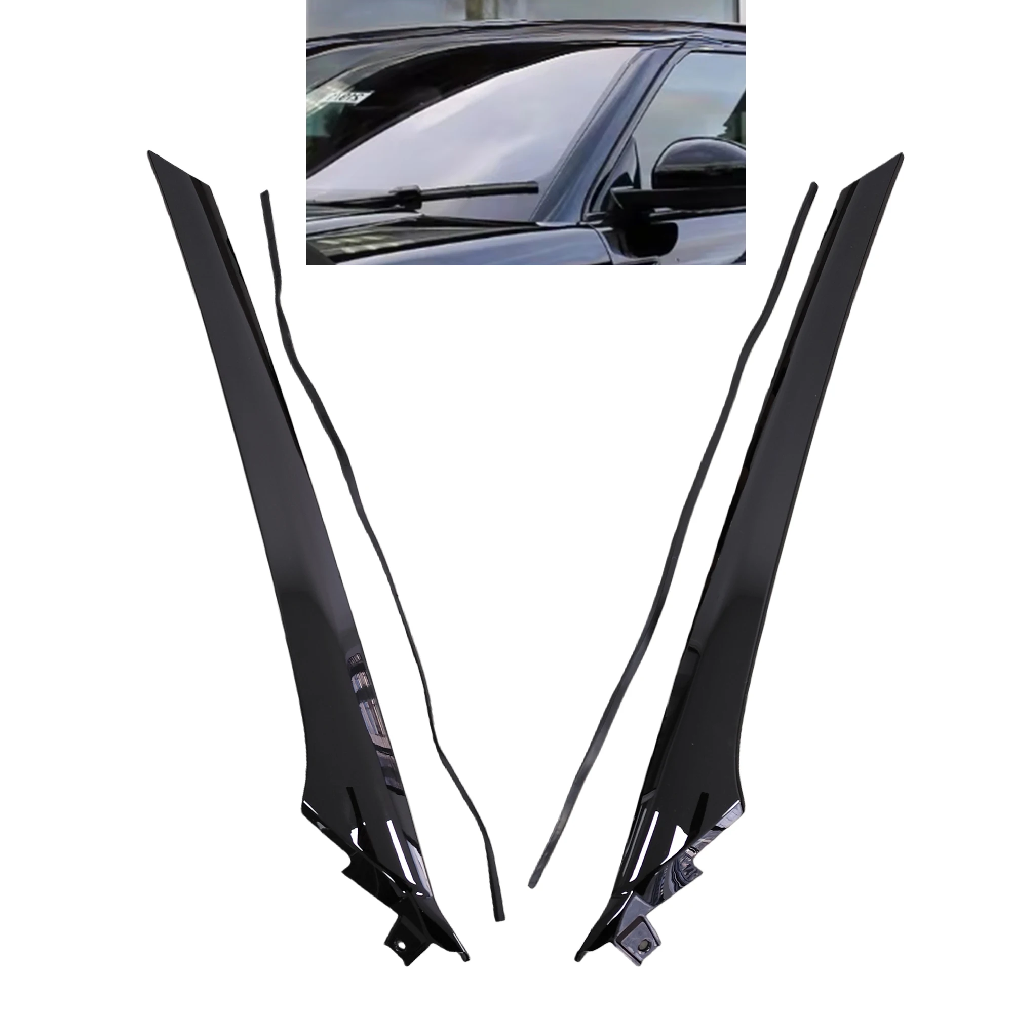 

Windshield A Pillar Trim Door Molding For Land Range Rover Evoque 2012 2013 2014 2015 2016 2017 2018 2019 Plastic Spare Parts