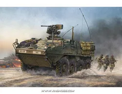 Trumpeter Model 00375 1/35 M1126 Stryker lnfantry Carrier Vehicle(ICV) tank model kit