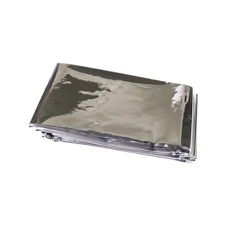 Manta térmica de emergencia para exteriores, manta de supervivencia impermeable, papel de aluminio, espacio caliente, cortina de rescate de emergencia, manta militar