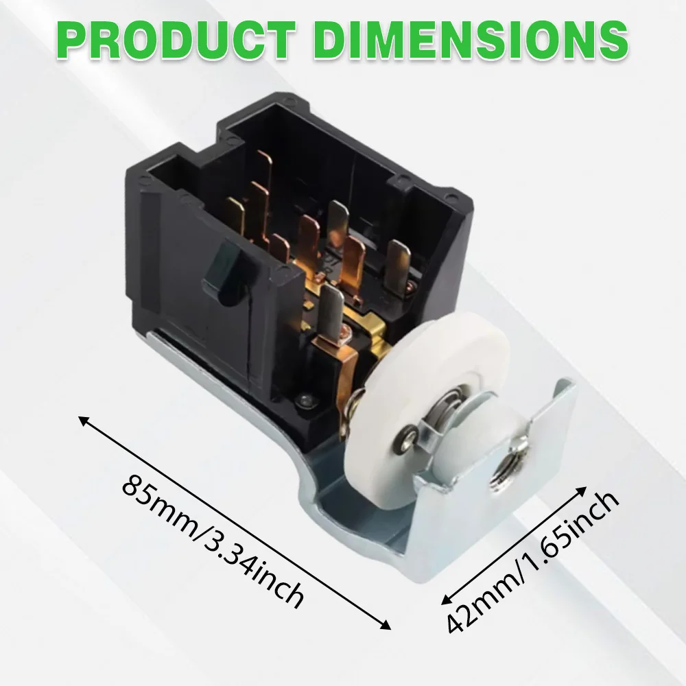 9 دبابيس المصباح التبديل لفورد F-150 F-250 F-350 الحارس برونكو اكسبلورر Aerostar E150 E250 E350 E450 E550 E7TZ-11654A #2