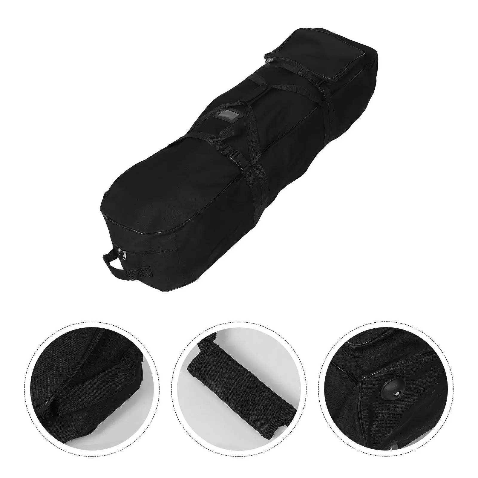 

Golf Travel Bag Waterproof Airline Approved Oxford Cloth Heavy Duty Golf Bag Protector Rain Cover Club Pouch with Wheels