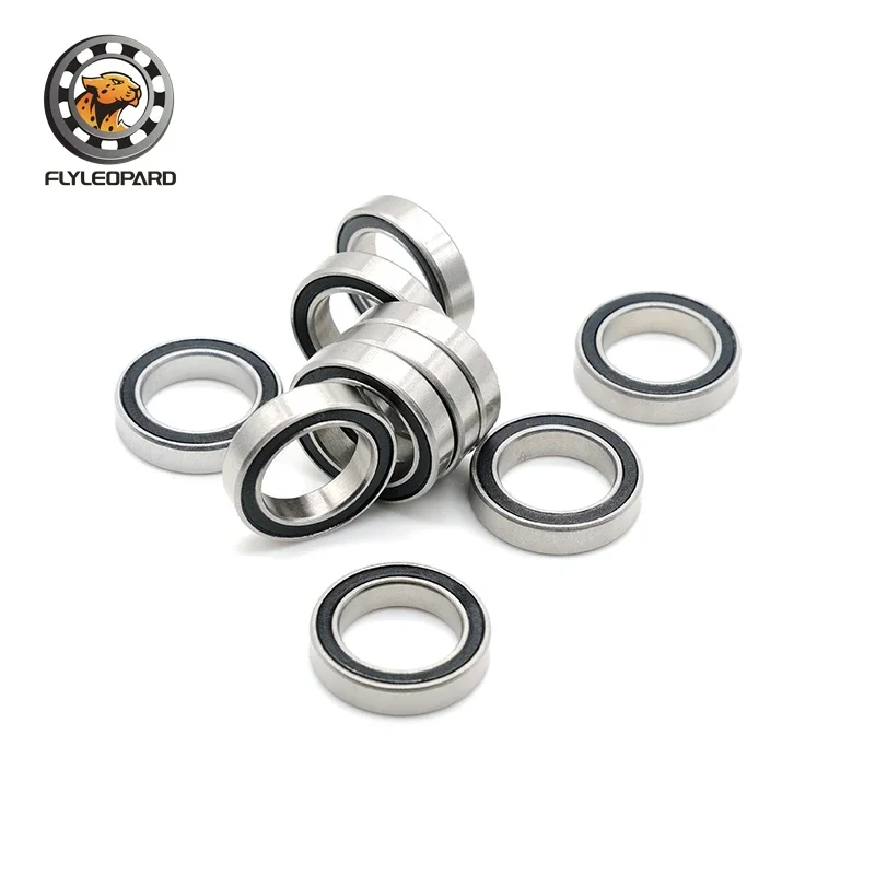 1pcs S6701RS Bearing 12x18x4 mm Stainless Steel Bearing S61701RS S6701 6701-2RS 12x18x4 Thin Section Bearing