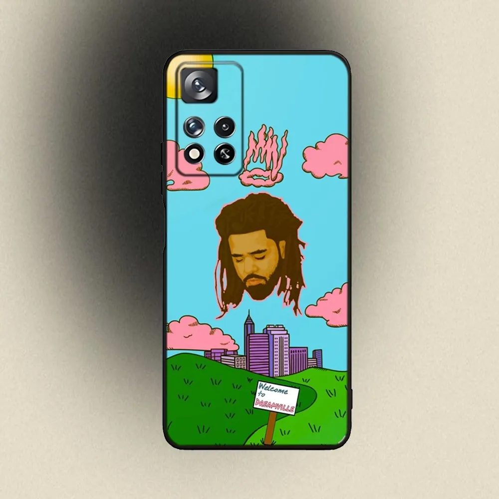 J Cole Rapper Midnight Delet Later Phone Case For Samsung Galaxy A20,A21s,A22,A31,A32,A52,A53,A72,73,A80,A91 Soft Black Cover