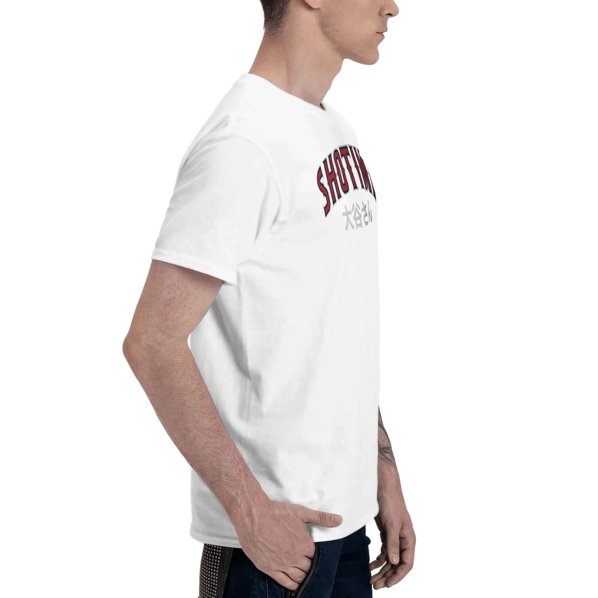 Shotime Anaheim Angels Shohei Ohtani Los Not Pilling Reversible T-shirt Sports Minimalist Cotton Tee