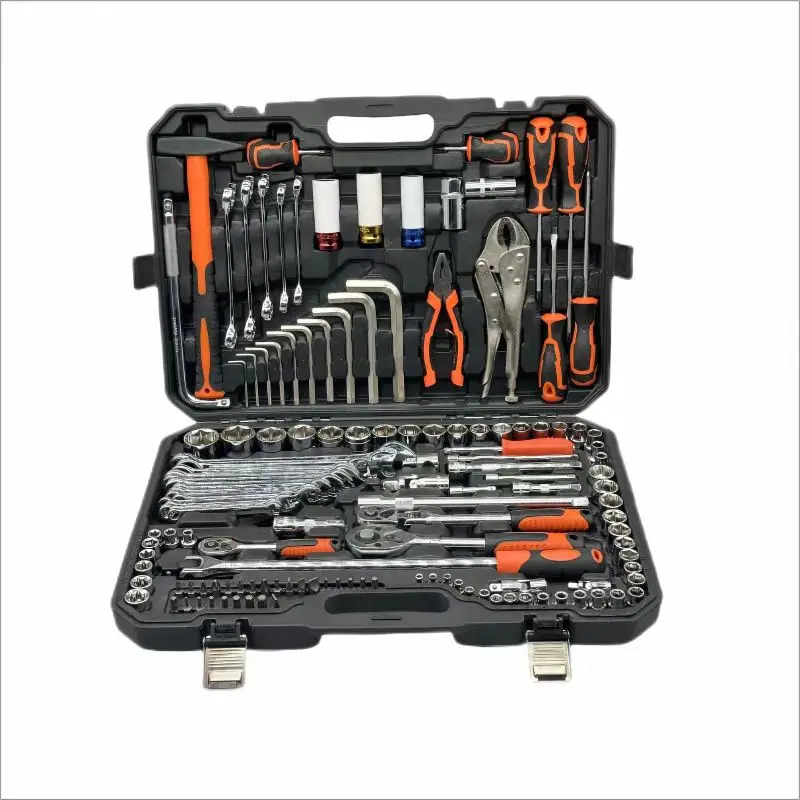144 Piece Socket Set Auto Repair Set Tool Quick Ratchet Wrench Socket Hardware Tool
