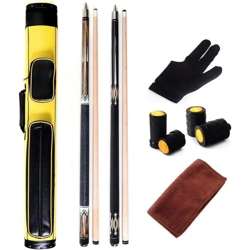 عصي عصي حمام السباحة من هاوس بار، عصيان جديلة + 2 × 2 علبة عصا حمام السباحة الصلبة