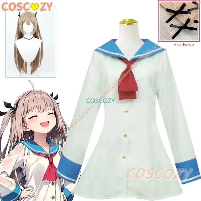 2025 yiyi زي شعر مستعار أنيمي ATRI YHN-04B-009 لحظات عزيزي تأثيري هالوين ملابس الحفلات لعب الأدوار فستان الشعر H