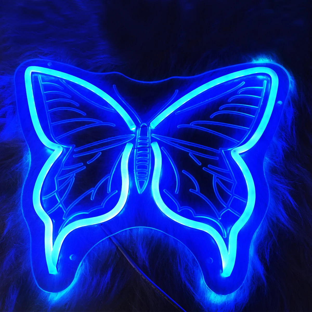 Butterfly neon girl room decoration party KTV Customizable neon lightsAdjustable girl butterfly neon light