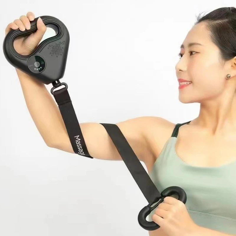 

High Frequency Vibration Fitness Massage Belt Multi-Adjustable Electric Massager for Muscle Relaxation and Personal Massage