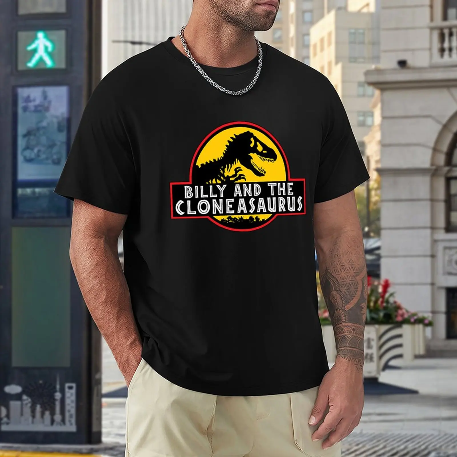 Sommer Top Billy & der Klon easaurus T-Shirt T-Shirt Anime Kleidung O-Neck T-Shirts süße Kleidung Kleidung für Männer Baumwolle T-Shirts