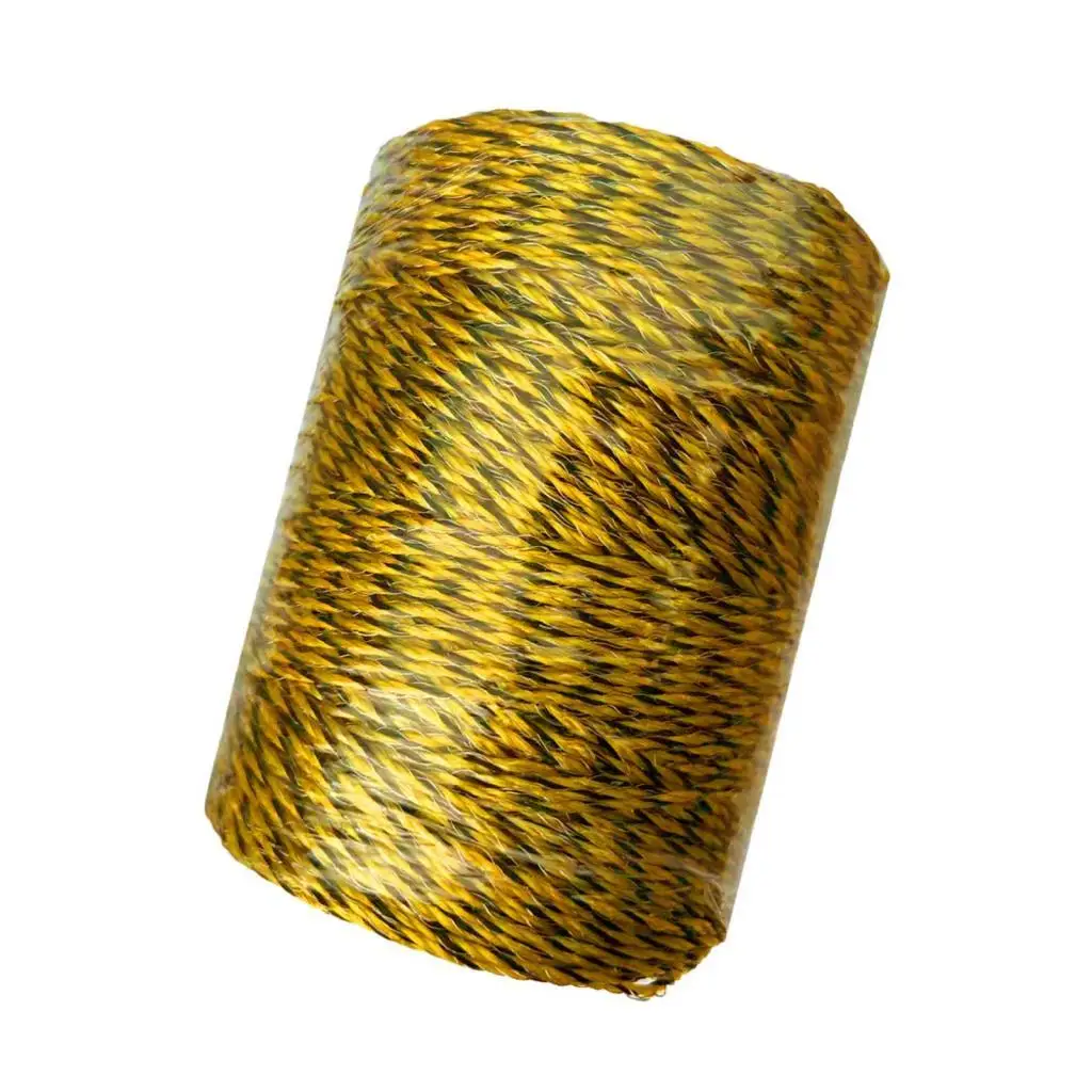 Electric Fence Rope Wear Resistant Easy Installation Multifunction Sturdy 400M/Roll for Fence Sheep Animal Livestock Cows