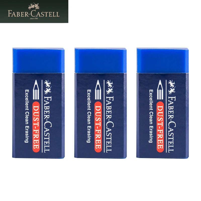 FABER CASTELL Special Ultra-Clean Eraser and No Debris Drawing Painting Erasable Art Supplies Office Stationery