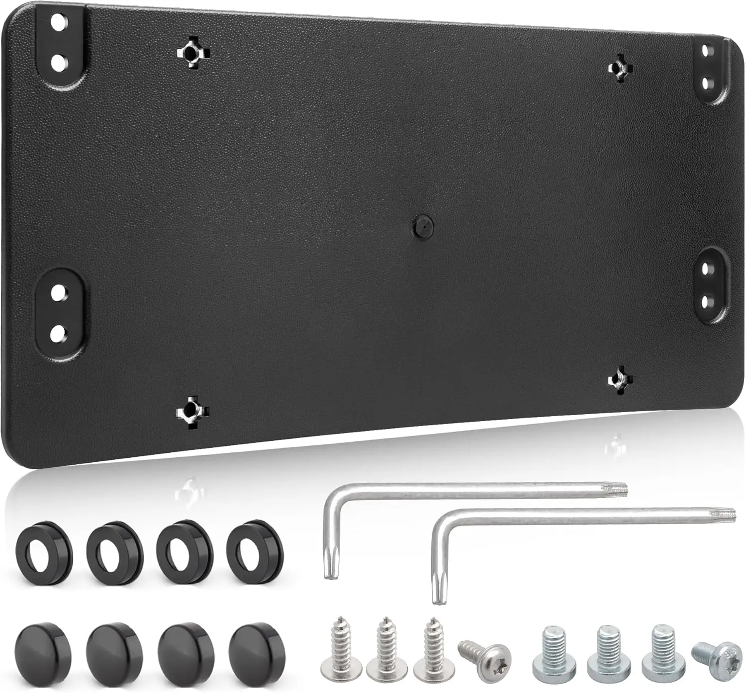 

Универсальный кронштейн для заднего номерного знака с крепежными винтами и гаечным ключом для рамки держателя автомобильного номерного знака