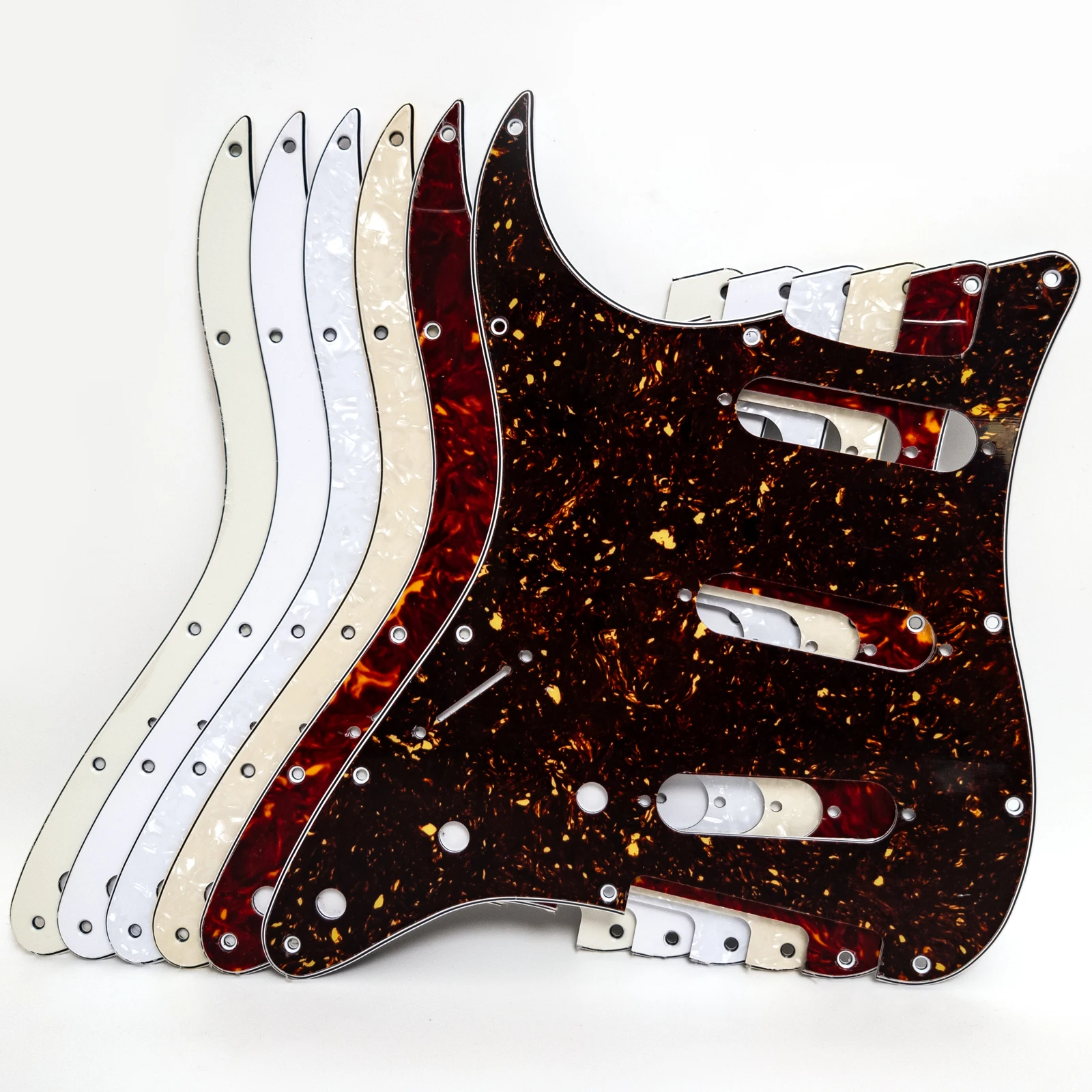 

Left-handed SSS Guitar Pickguard For ST Pickguard Scratch Plate Electric guitars Replacement parts
