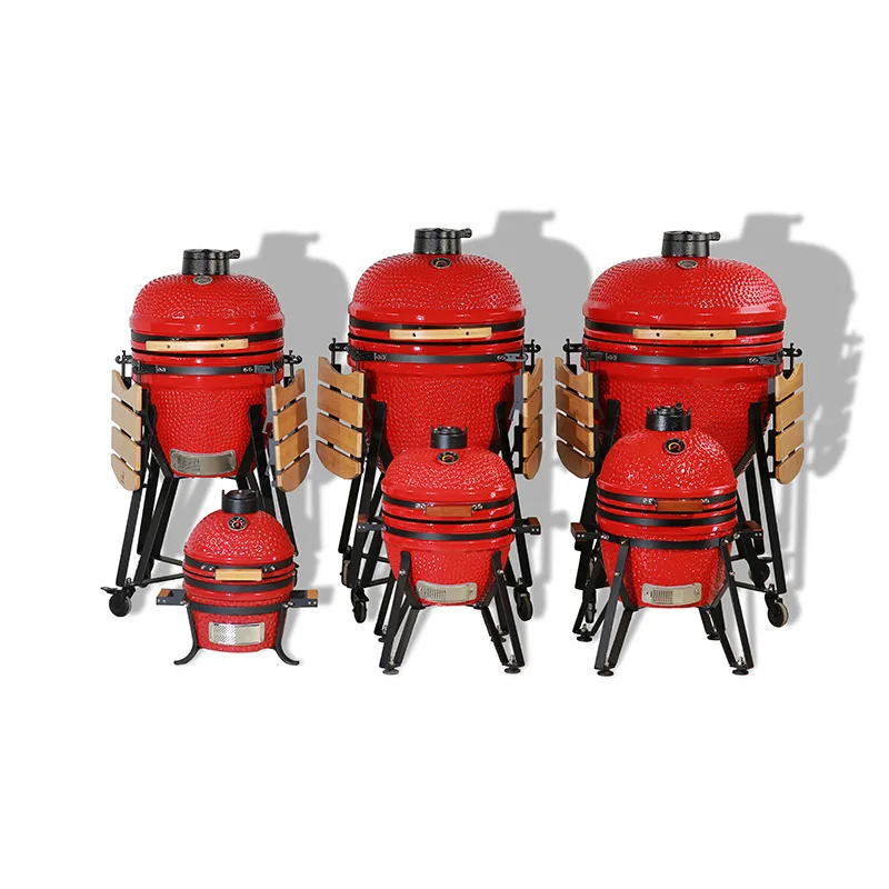 

Charcoal Ceramic Barbecue Oven, Villa Slow-cooking Oven, Outdoor Charcoal Barbecue Grill, Outdoor Smoke Oven for The Courtyard