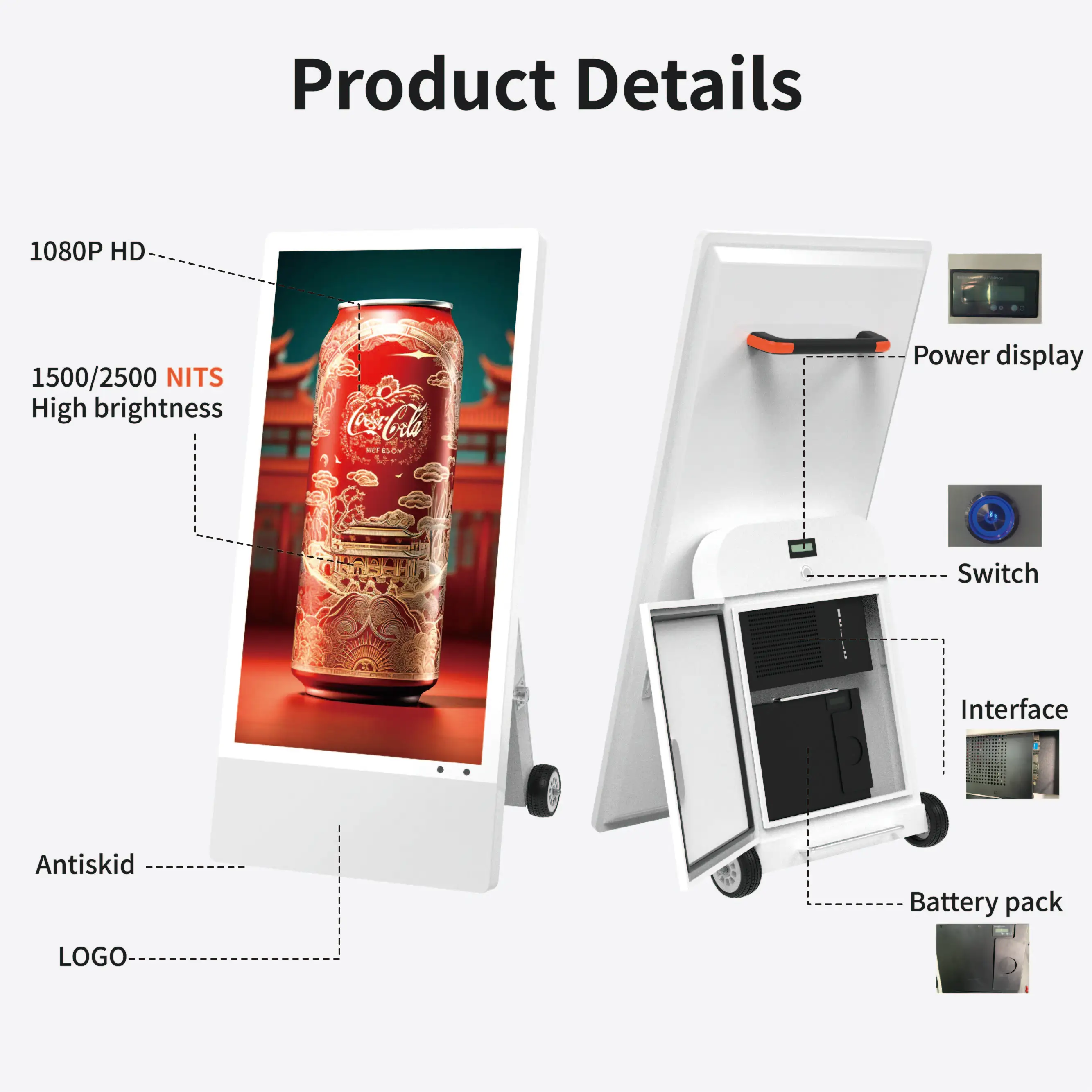 Moveable Digital Signage 43